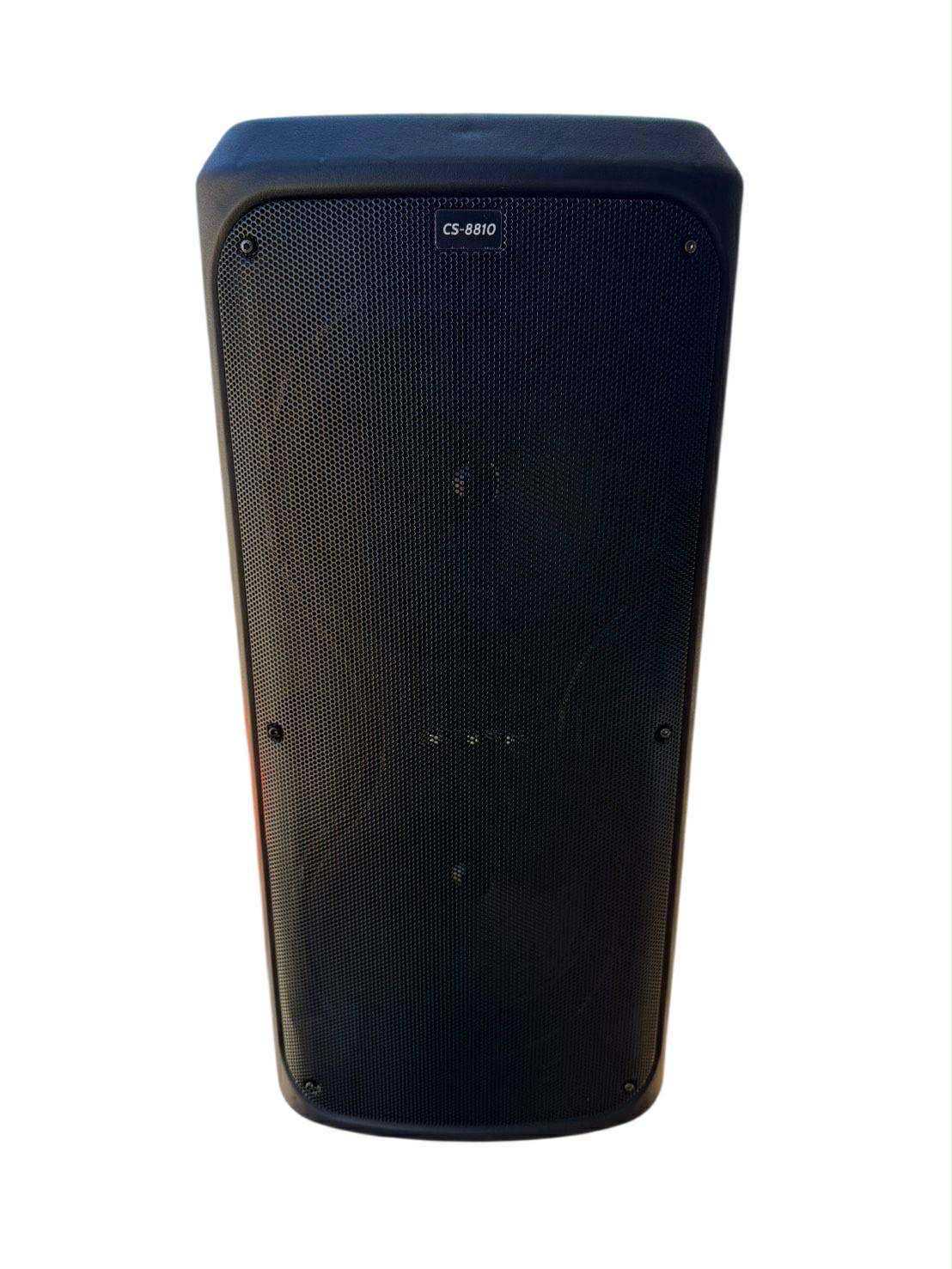 DEYIND BT Speaker 8.5”x2 Karaoke W/Wireless Mic | CS-8810