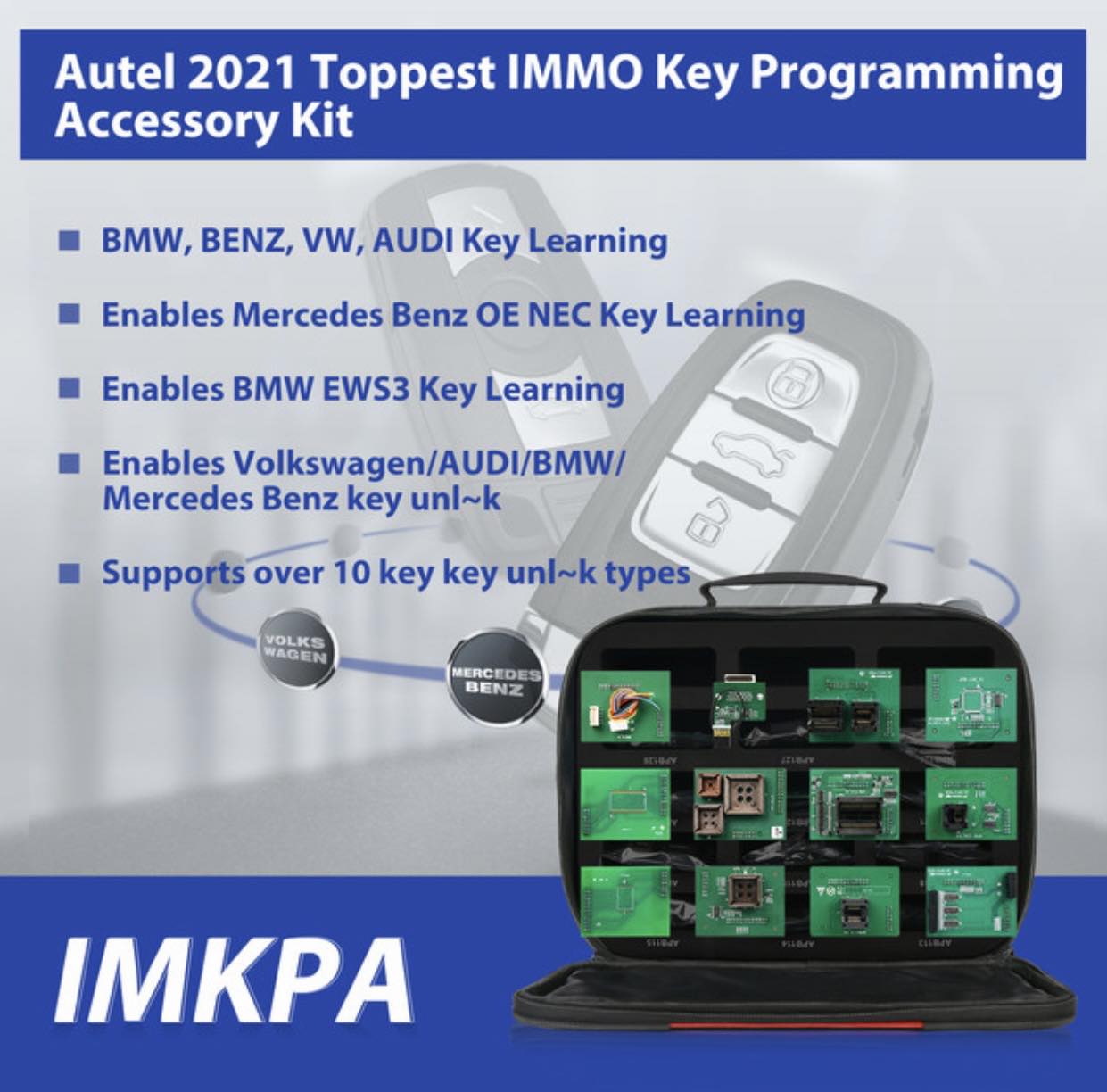 AUTEL Key Programmer Adapter Kit | IMKPA