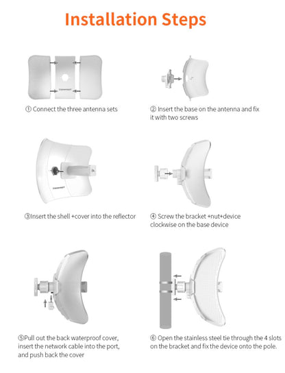 COMFAST CF-E319A V2 Long Range Wireless AP Bridge WiFi