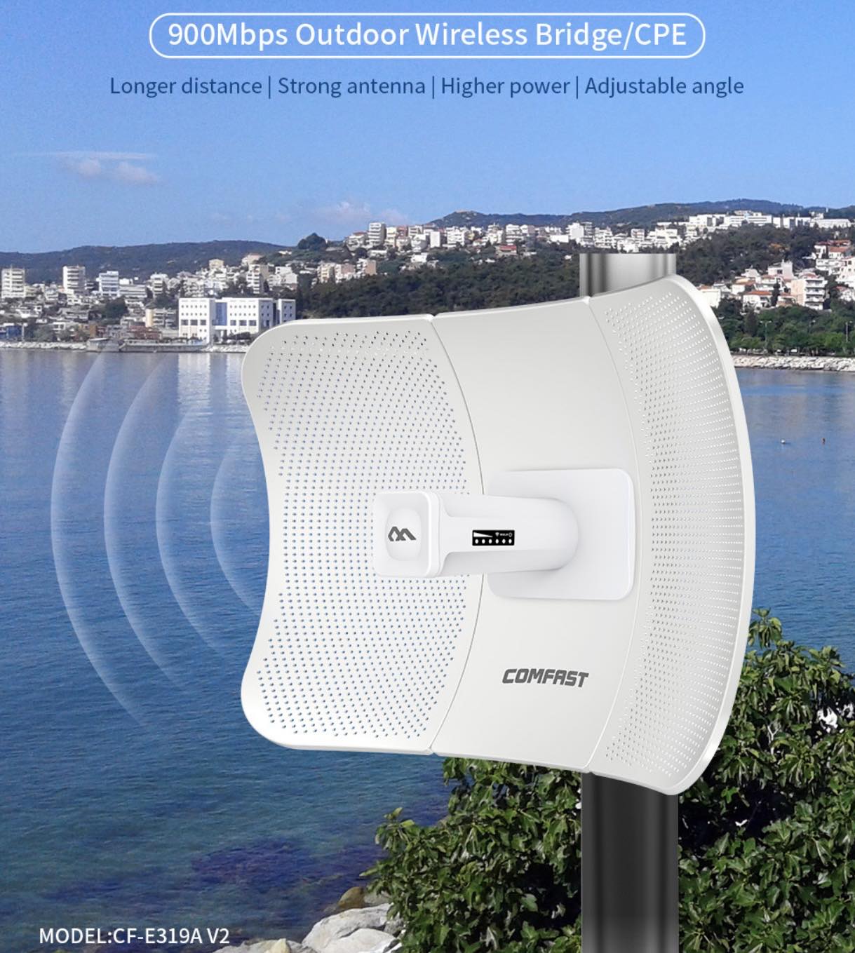 COMFAST CF-E319A V2 Long Range Wireless AP Bridge WiFi