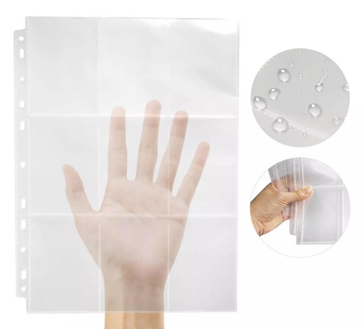 540 Pockets Gaming Card Sleeves Binder A4 Sheets