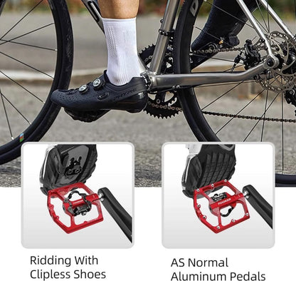 FOOKER FK-155 MTB Pedals W/Clipless Pedal