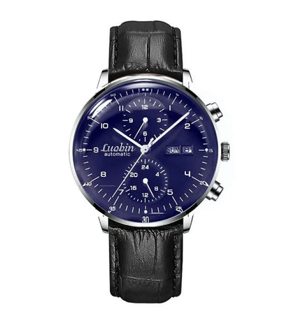 Luobin Automatic 42mm Watch W/2 Styles Strap | LB1815