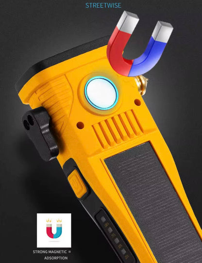 Emergency Flashlight Laser COB Zoomable | W5215