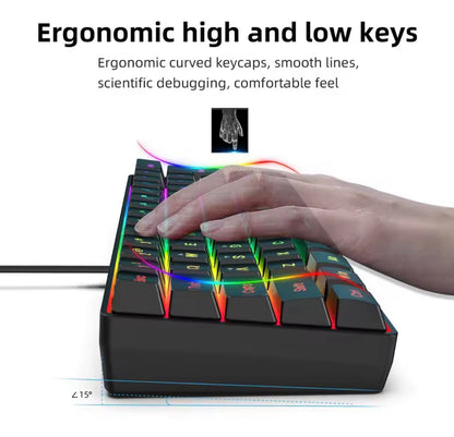 V700 Wired RGB Streamer Keyboard