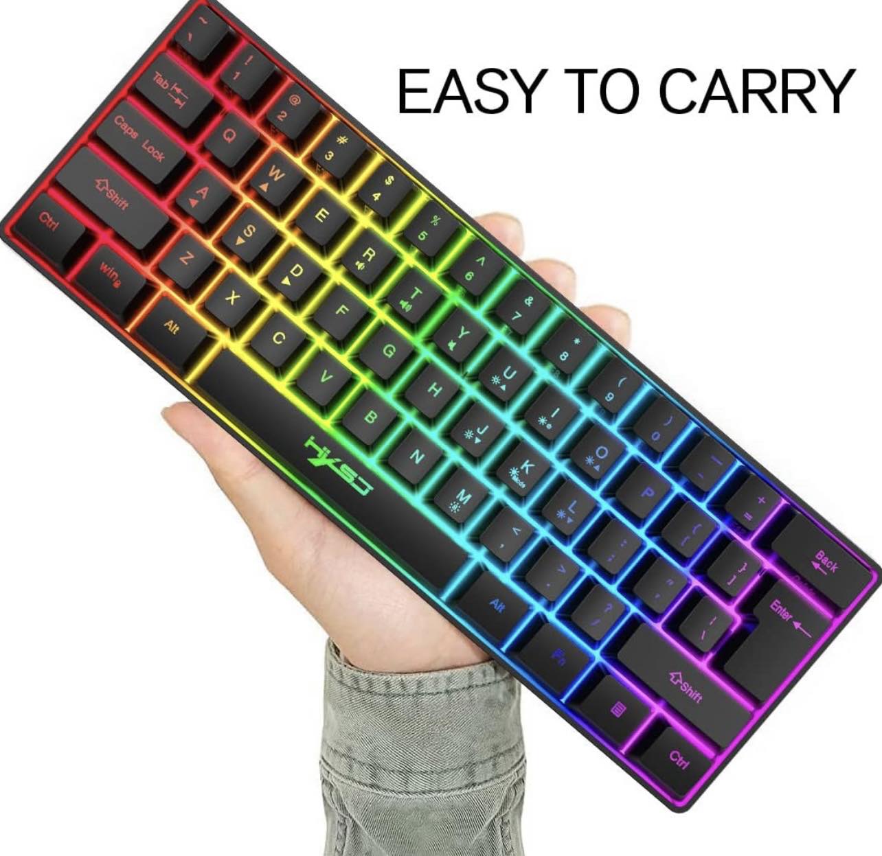 V700 Wired RGB Streamer Keyboard