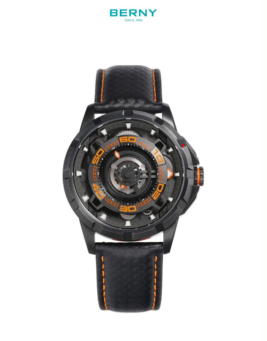 BERNY AM198M Automatic Skeleton Men’s Watch