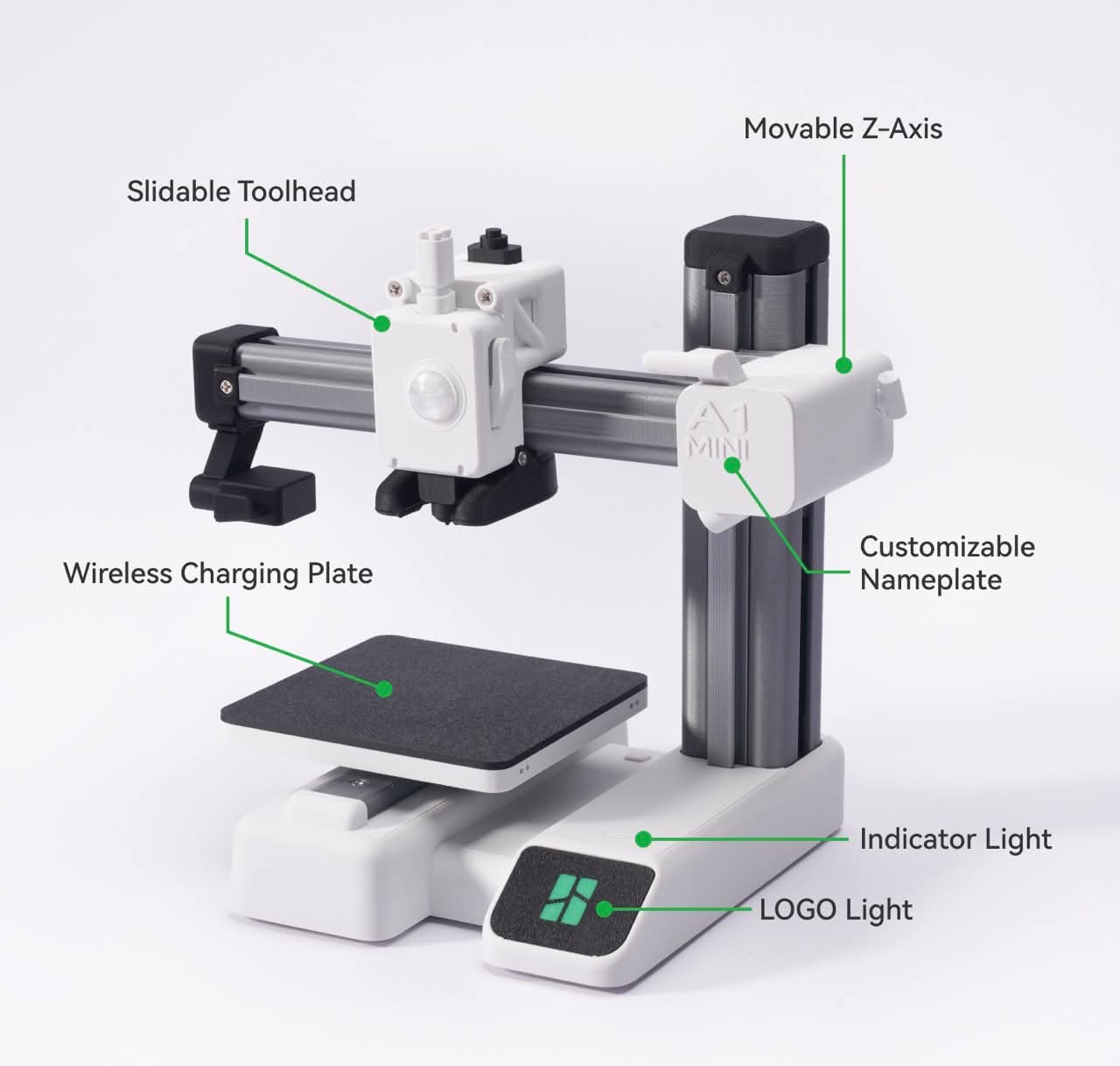 Bambu Lab Wireless Charger 3D Print Kit-K012