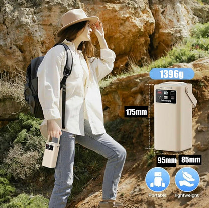 6in1 Power Station 80000mAh PD Fast Charge W/Built-in Cable | AS49