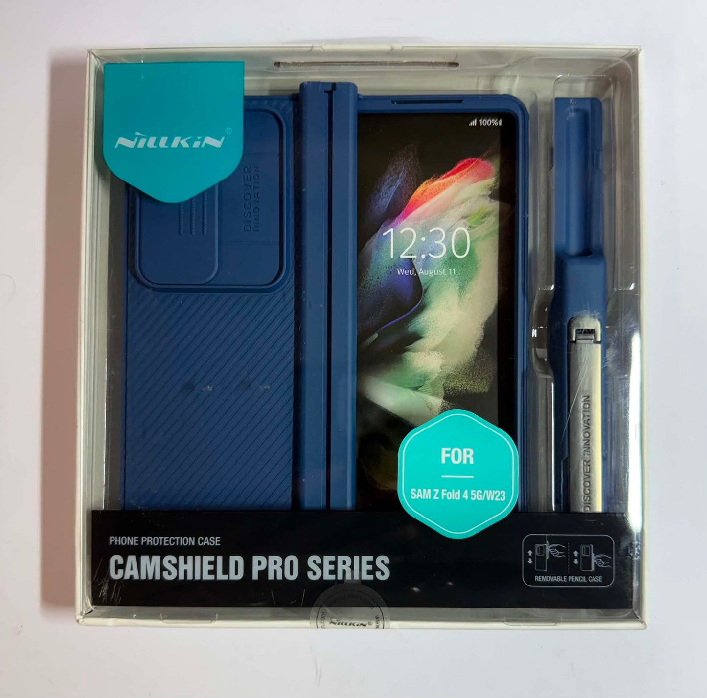 Nillkin Samsung Galaxy Z Fold 4 Camshield Pro Series Phone Case W/S Pen Holder