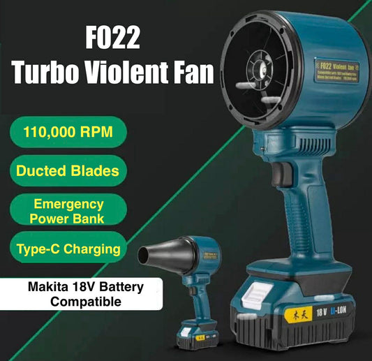 Violent Fan F022 Big Turbojet Blower W/Battery | Makita
