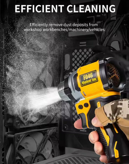 F046 Violent Fan Handheld Blower W/18V Battery Pack | Makita Battery Compatible