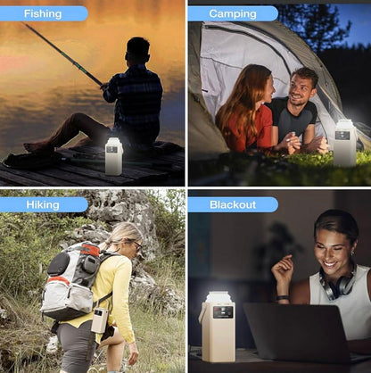 6in1 Power Station 80000mAh PD Fast Charge W/Built-in Cable | AS49