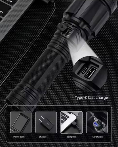 Super Bright XPH360 Large Capacity Flashlight | G999