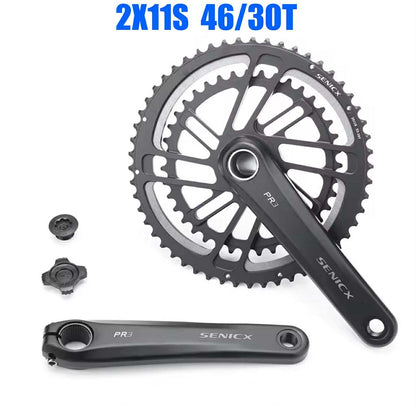 SENICX PR3 Bicycle Crankset 2X11S 46/30T