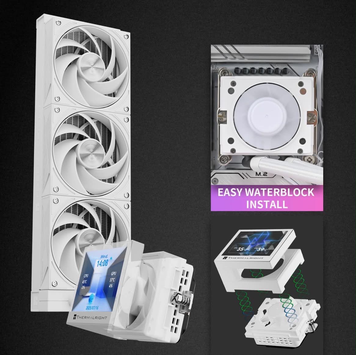 Thermalright Stream Vision 360 All-In-One CPU Liquid Cooler