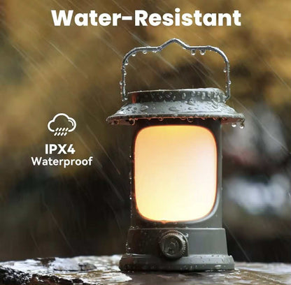 Portable Dual Solar/USB Camping LED Lantern | LY17