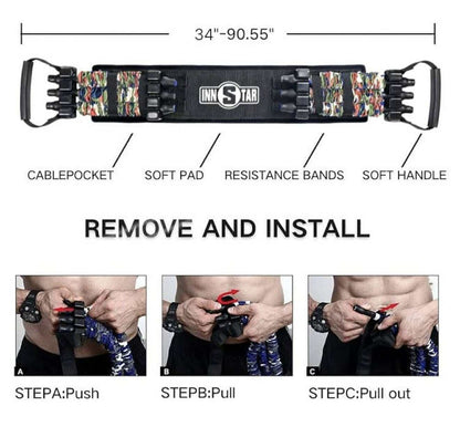 INNSTAR Adjustable Bench Press Device | 120LBS