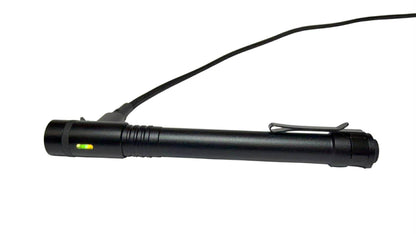Rechargeable Mini Pocket Flashlight Pen Torch W/Clip | 2 Size