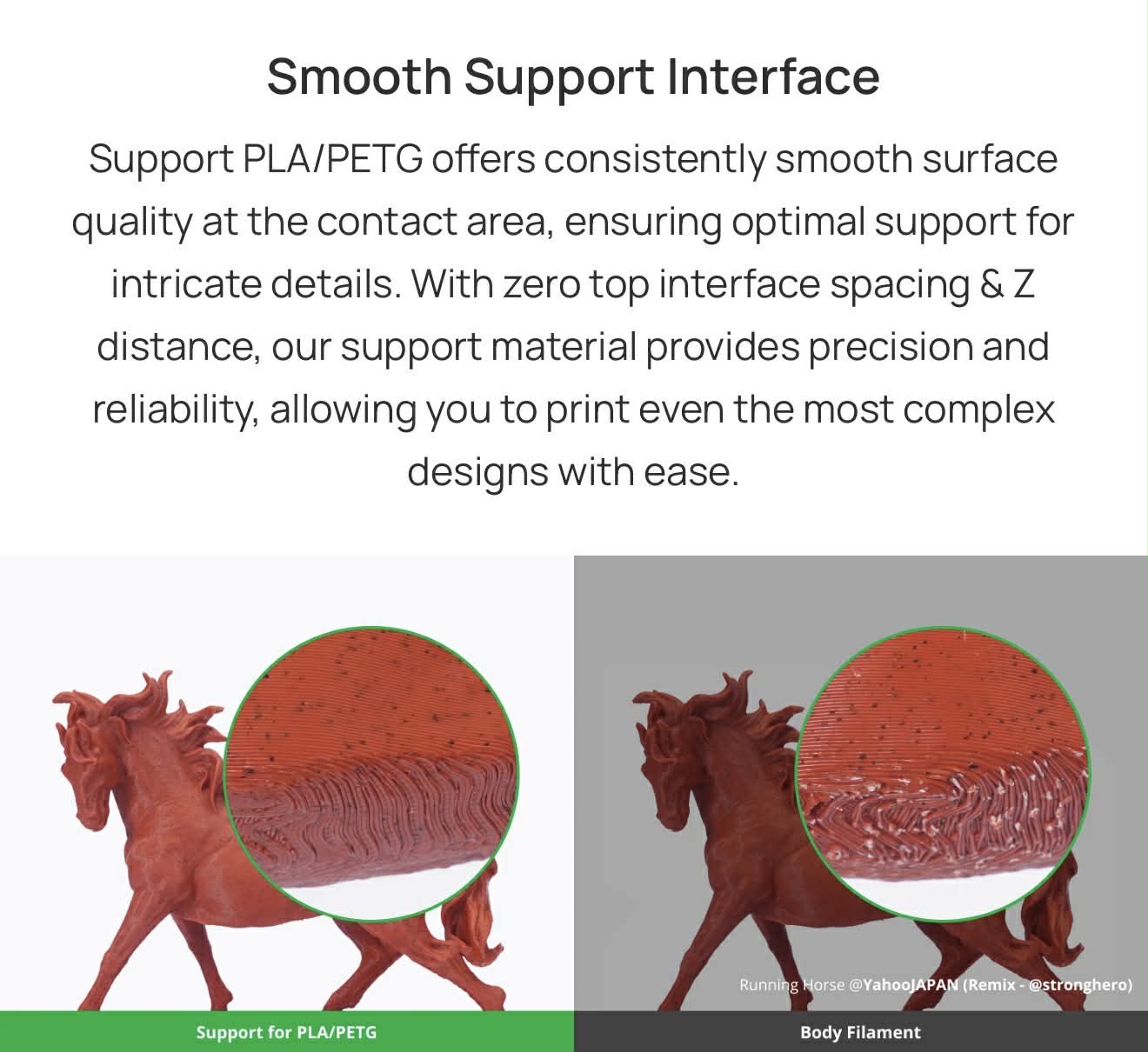 Bambu Lab Support for PLA/PETG Nature Filament