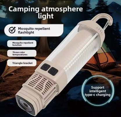 Mosquito Control Flashlight W/Mosquito Tablets & Tripod | SJ-016