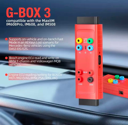 AUTEL G-BOX3 Key Programming Adapter | Benz & BMW
