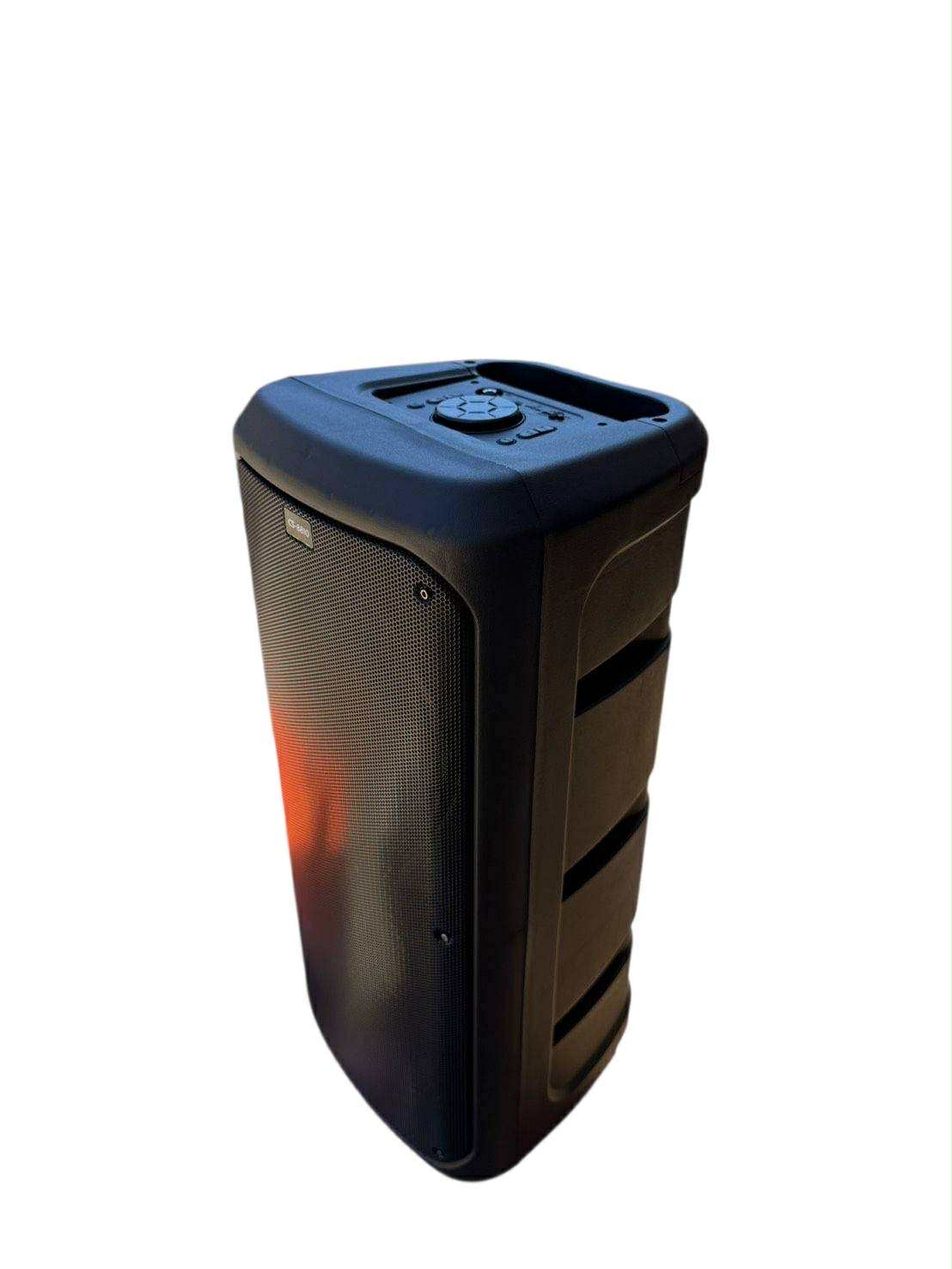 DEYIND BT Speaker 8.5”x2 Karaoke W/Wireless Mic | CS-8810