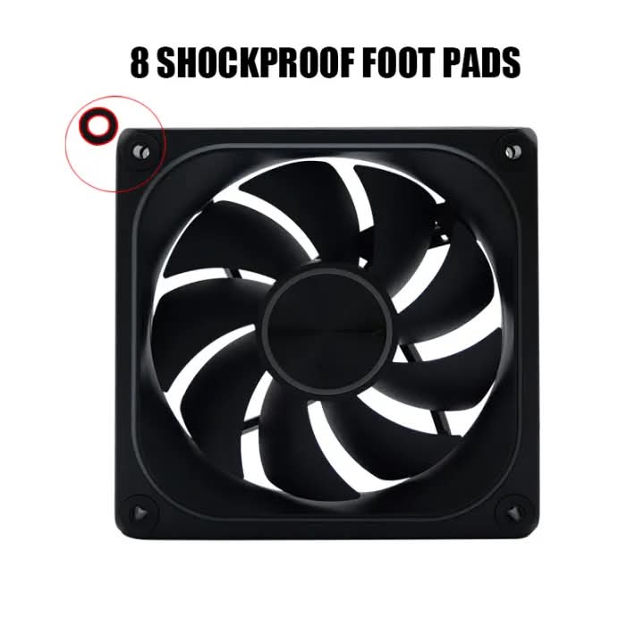 MANMU SFS-36 PC Cooling Fan 120mm RGB Fan CPU Cooler