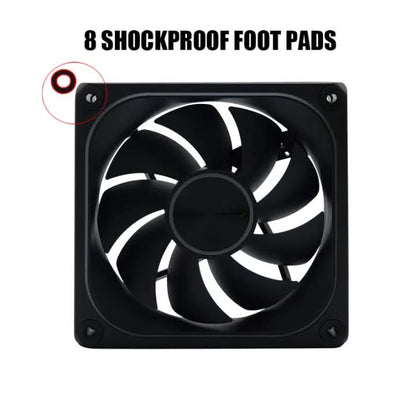 MANMU SFS-36 PC Cooling Fan 120mm RGB Fan CPU Cooler