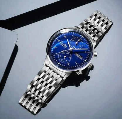 Luobin Automatic 42mm Watch W/2 Styles Strap | LB1815
