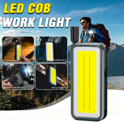 Flexible Gooseneck LED Work Light W/Magnet Hook & Clip | KXK-K5