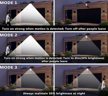 Sensor Street Lamp Outdoor Super Bright COB | 616-4