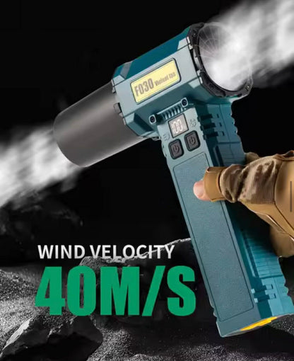 F030 Violent Fan Dual Blow-Suction W/Light+2*Attachments