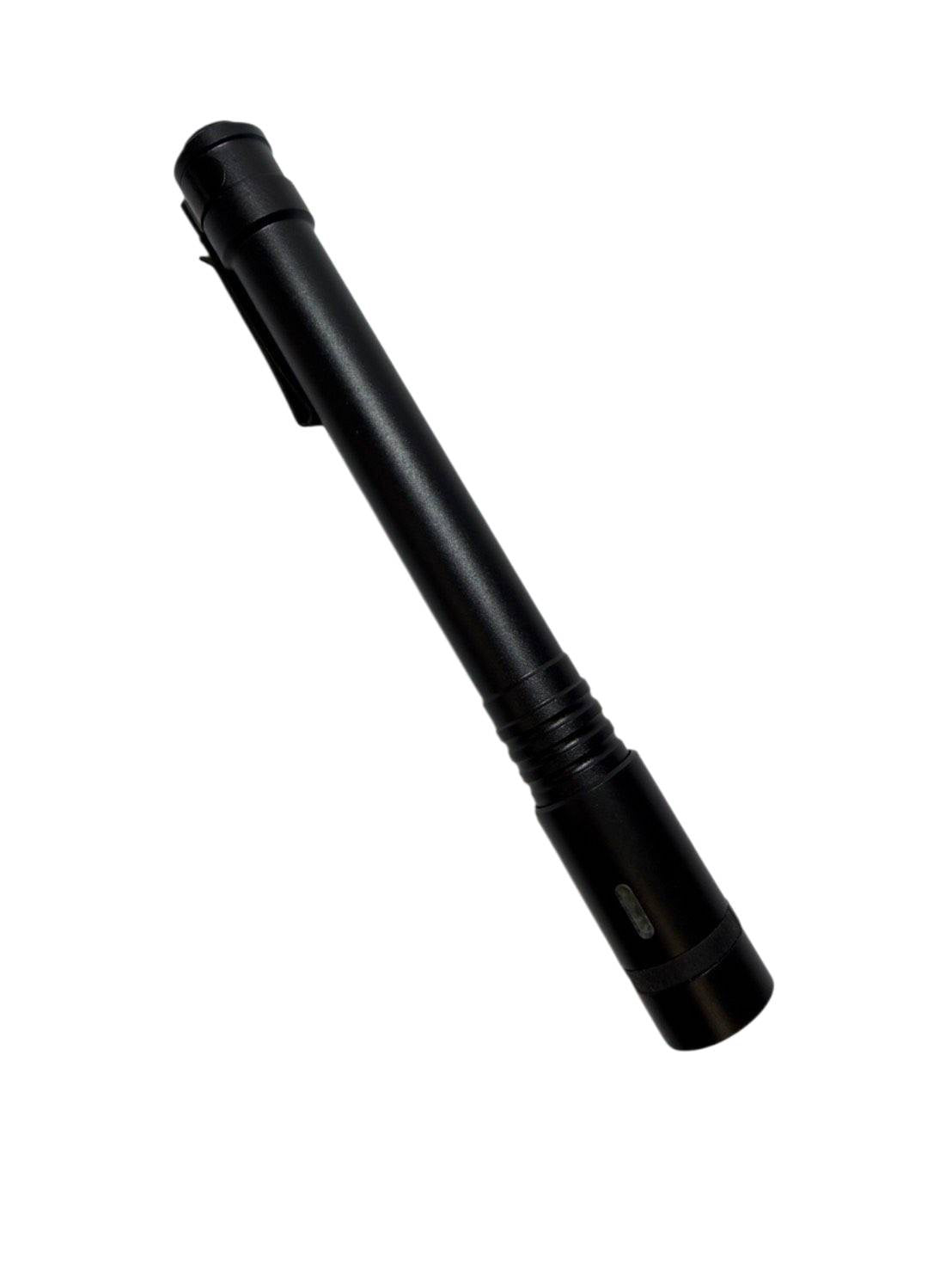 Rechargeable Mini Pocket Flashlight Pen Torch W/Clip | 2 Size