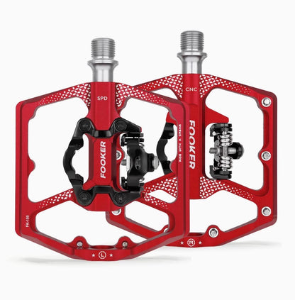 FOOKER FK-155 MTB Pedals W/Clipless Pedal