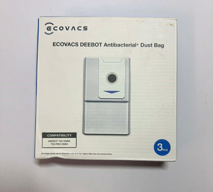 ECOVACS 3Pk DEEBOT Antibacterial Dust Bags | DDB030031