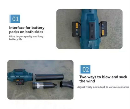 2-in-1 Air Blower + Vacuum Cleaner 2 Battery Slot SKIN ONLY | MAKITA