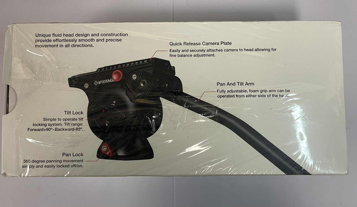 iFOOTAGE Komodo K5 Fluid Head Video Tripod Head