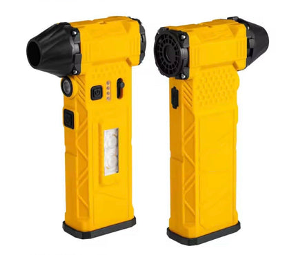 F021 Violent Fan Handheld Magnet W/Tactical Belt Clip & 4 Nozzle