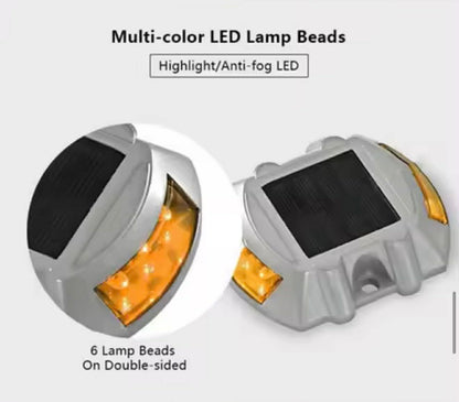 Solar LED Dock Light Driveway Marker Lights | 2pcs | 4 Colours