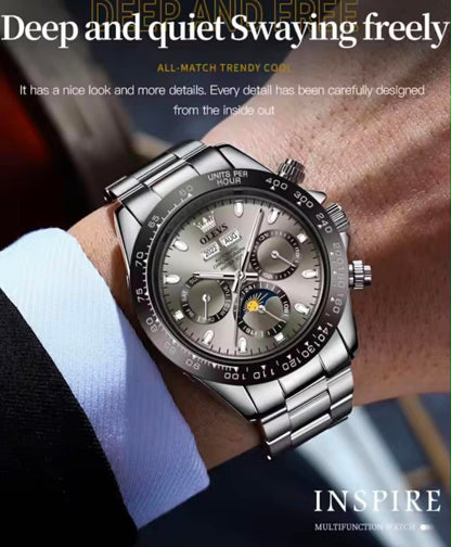OLEVS 6654 Luxury Automatic Mechanical Watch