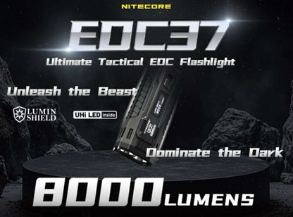 NITECORE EDC37 Lumin Shield Tactical Flashlight