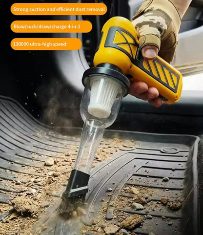 High-Speed Turbo Fan Vacuum Cleaner W/LED Lights | F040-2