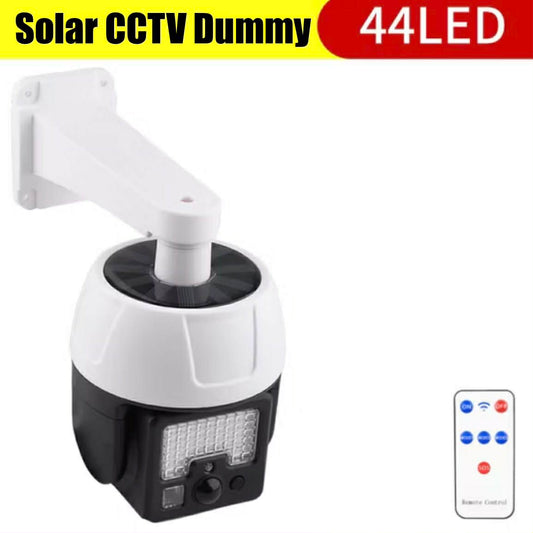 Solar Powered Fake CCTV Camera Shape Light W/Remote | HW-5118-1