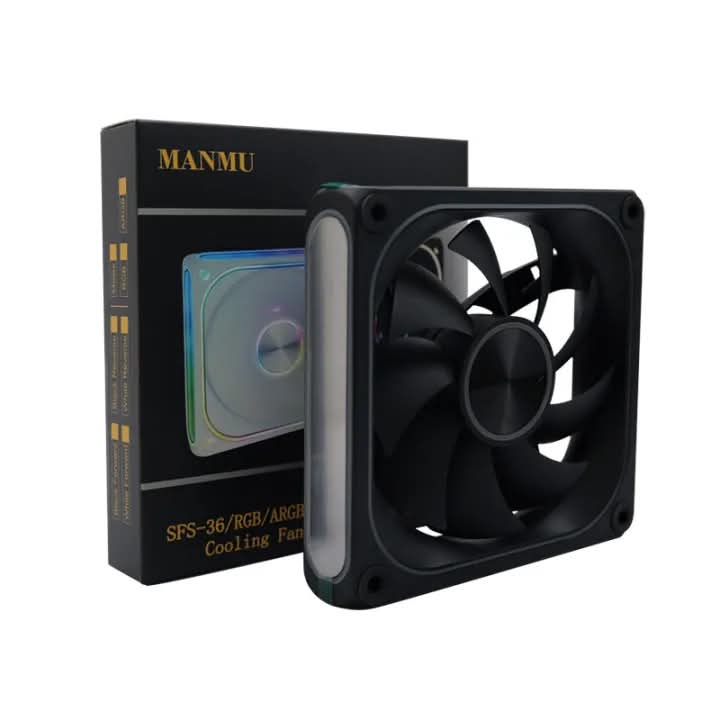 MANMU SFS-36 PC Cooling Fan 120mm RGB Fan CPU Cooler
