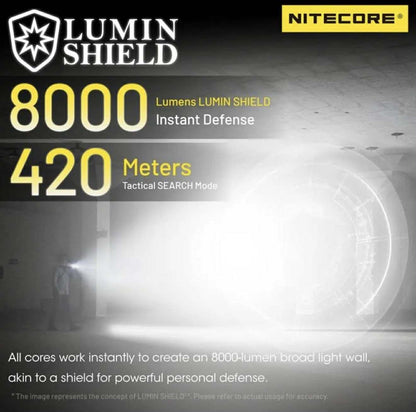 NITECORE EDC37 Lumin Shield Tactical Flashlight