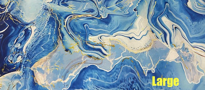 Marbled Design Gaming Mouse Pad Large Desk Pad