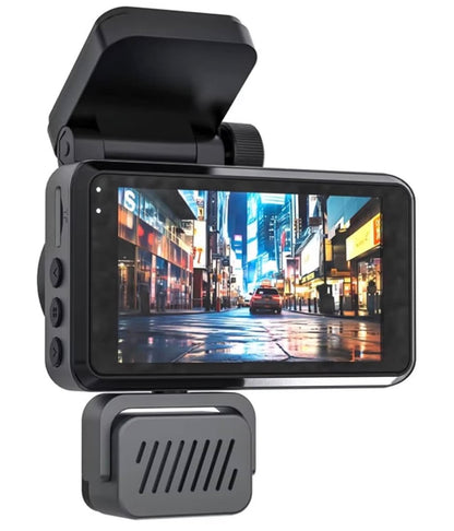 3 Cameras Dash Camera FHD Night Vision W/Display & APP