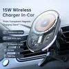MCDODO CH-2340 Prism Series Magnetic Wireless Charger Car Mount Air Vent Clip Charging Bracket