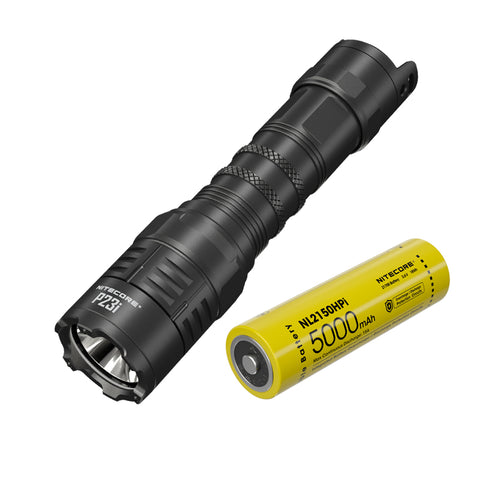 NITECORE P23i Long Range 21700 Tactical Flashlight Max Distance USB-C Rechargeable Torch Lantern